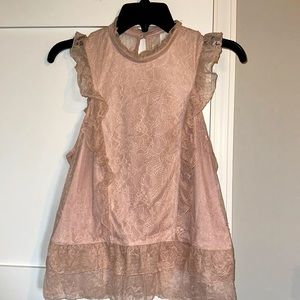 Express lace blouse women’s size Medium